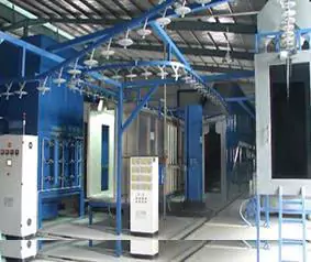 Lò phun sơn tĩnh điện